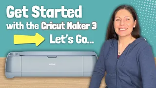 Cricut Maker 3 Unboxing Setup and First Cuts - Beginners Guide Let s get crafting