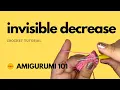 Invisible Decrease Crochet Tutorial