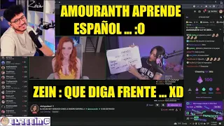 ZEIN VE A VICKY PALAMI CON AMOURANTH DANDOLE CLASES ... ???? ZEIN : QUE AMOURANTH DIGA FRENTE ... ??
