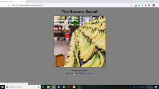 The Grocery Game In JavaScript With Source Code Source Code Projects