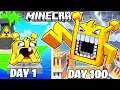 Download Lagu I Survived 100 Days as SPRUNKI EATER in Minecraft!