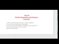 Top 10 Python MCQ on Function