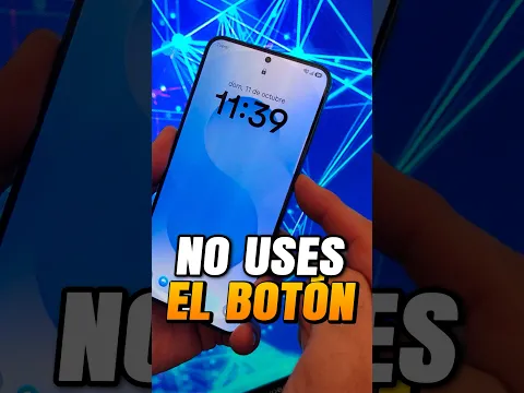 El truco para no usar el botón de encendido