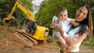 Excavation Begins on our Mountain Homestead