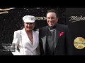 Smokey Robinson and Frances Gladney at the Michael Premiere at Dolby Theatre in Hollywood