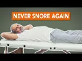 Download Lagu How To Stop Snoring Naturally and Permanently I Best Sleeping Position to Stop Snoring