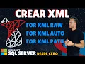 How to Create XML in SQL Server - Microsoft SQL Server from scratch