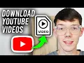 Download Lagu How To Download YouTube Videos - Step By Step