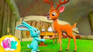 Еленът и Зайчето 🦌🐰 Детски Песнички На Български | HeyKids