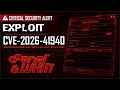 CVE-2026-41940 cPanel WHM Authentication Bypass Exploit via Session File CRLF Injection