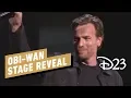 Video di Obi-Wan Series Stage Reveal with Ewan McGregor - D23 2019