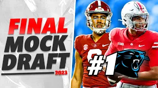 FINAL 2023 NFL Mock Draft with Trades
