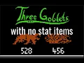 three goblets with no items except goblets part 1
