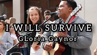 wow how to attract a crowd in 5 seconds i will survive gloria gaynor allie sherlock u0026 friends