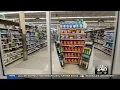 Enclosed aisles of goods at Kroger angers customers