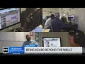Radio DJ class inside prison walls