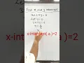 How to find x y - intercepts