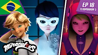 🇧🇷 MIRACULOUS | 🐞 EMOÇÃO 🐾 | Episódio completo ▶️ Temporada 5 Ep 18 | BRASIL 🇧🇷