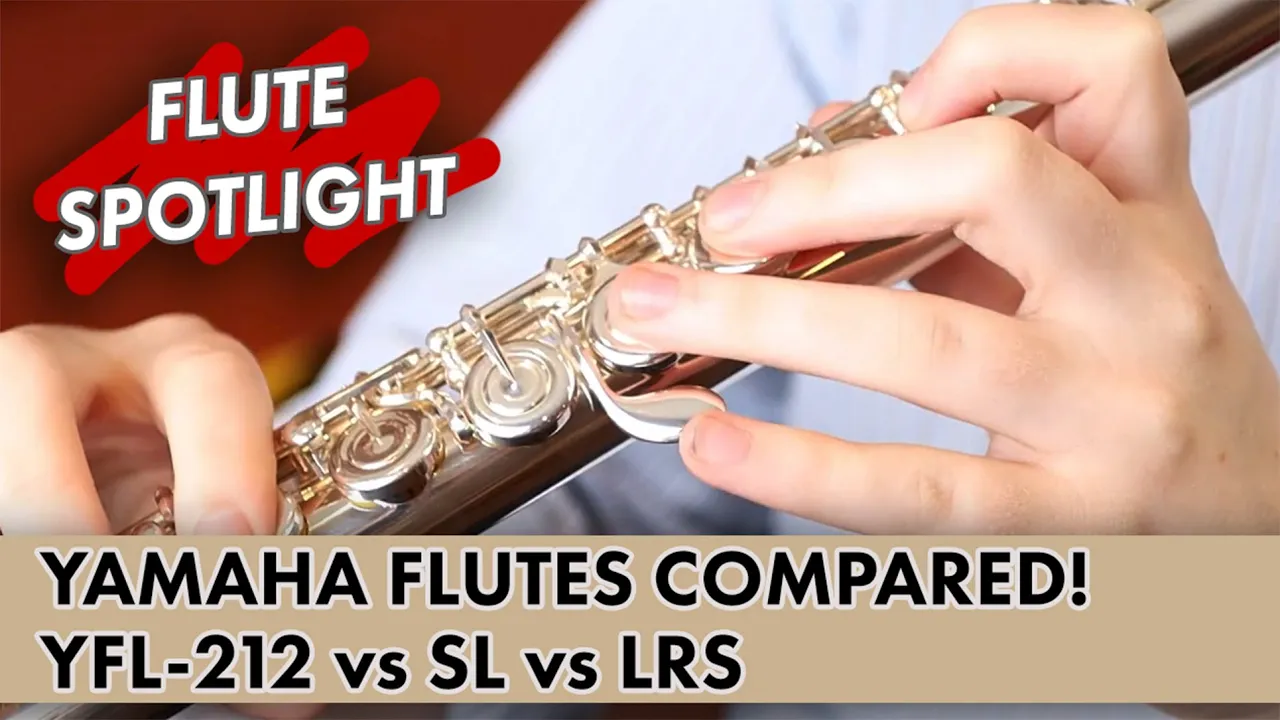 Yamaha YFL-212LRS Flute. Just Flutes, award-winning London specialist