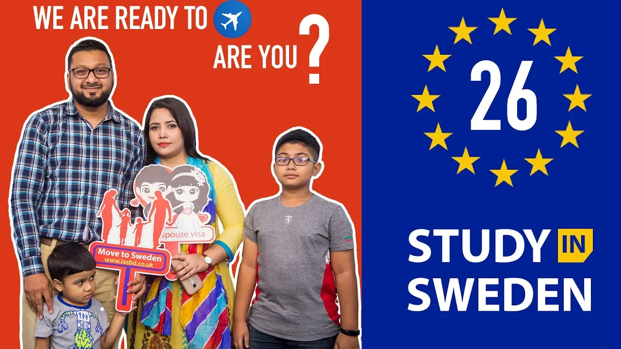 Study in Sweden with Family from Bangladesh
