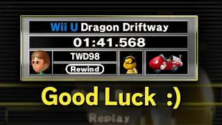 I'm a Staff Ghost in Mario Kart Wii...