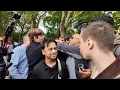 Download Lagu Speakers corner Hecklers attempt to ambush br Mansur | Speakers corner 