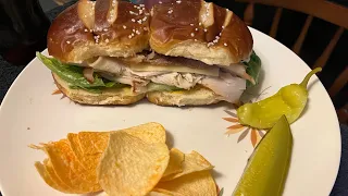 Safeway Deli Turkey Bacon Cheddar Sandwich