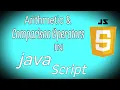 Operators In JavaScript Arithmetic Comparison Operators