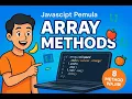 Tutorial JavaScript PEMULA Pahami Method Array dalam 10 Menit