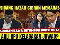 Lagu MEMANAS SIDANG IJAZAH GIBRAN, SUBHAN BAWA BUKTI KUAT DIPENGADILAN SAMPAI CECAR AHLI DARI KPU