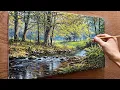 Download Lagu How to draw landscape painting \