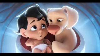 SUPERMAN his DOG escape KRYPTON DC League of Super Pets