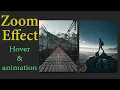 Zoom In-Out Images Hover Animation Simple HTML CSS