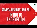 Introduction to Encryption - CompTIA Security SY0-701