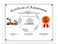 How to easily make a certificate of achievement award with MS Word