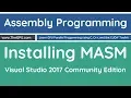 Learn Assembly Language Programming - Installing MASM