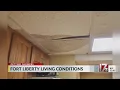 Fort Liberty barracks residents report mold flooding issues