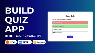 How to Make a Quiz App with Score Using Just HTML CSS JS