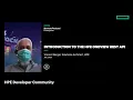 INtroduction to HPE OneView REST API