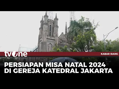 Jelang Misa Natal di Gereja Katedral