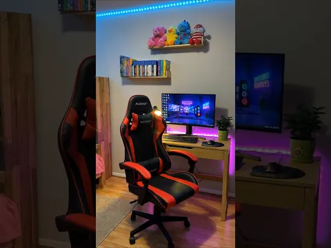 BEFORE vs AFTER Plain Corner → DREAM Gaming Setup! 😱🎮 #ytshorts