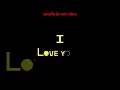 programming i love you heart shape desine by python