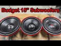 The best Budget 15 Subwoofer on Amazon in 2024