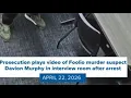 Prosecutors play of Foolio murder suspect in interview room at trial