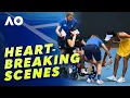 Lagu Marina Stakusic is wheelchaired off court at the Australian Open | Wide World of Sports