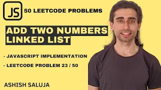 Add Two Numbers SOLVED Linked List Carry Logic Hindi JS LeetCode 2