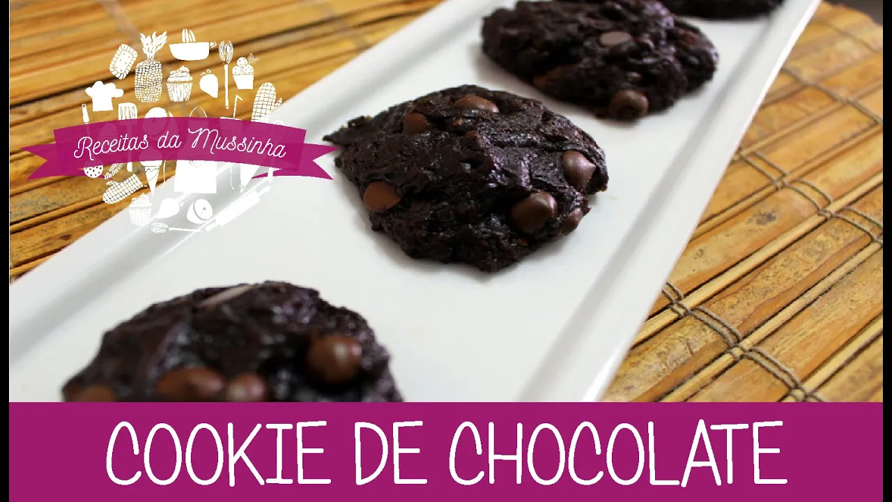 COOKIE DE CHOCOLATE PARA CRIANÇAS EPISÓDIO 72 RECEITAS DA MUSSINHA