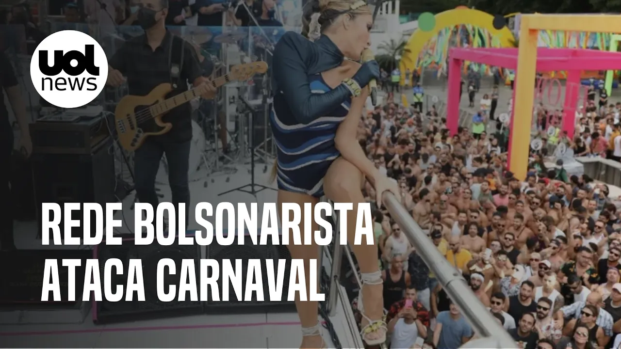 Rede bolsonarista abandona críticas ao 'fique em casa' e ataca Carnaval, mostra reportagem
