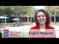 Detroit Mercy Academic Programs English