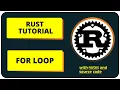 For Loop In Rust Rust Complete Tutorial In Hindi